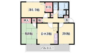 東二見駅 徒歩8分 2階の物件間取画像